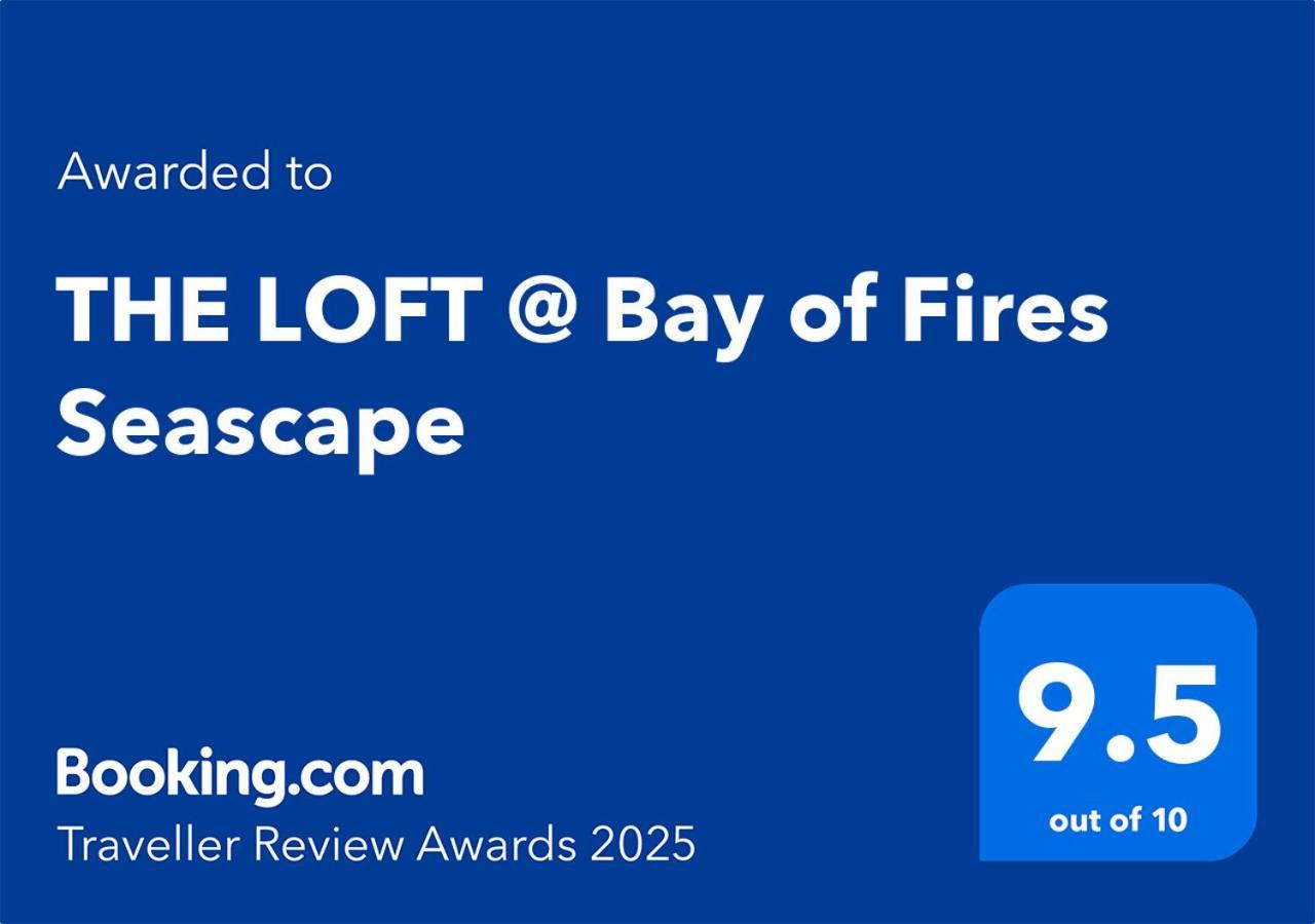 Apartamento The Loft @ Bay Of Fires Seascape Binalong Bay Exterior foto